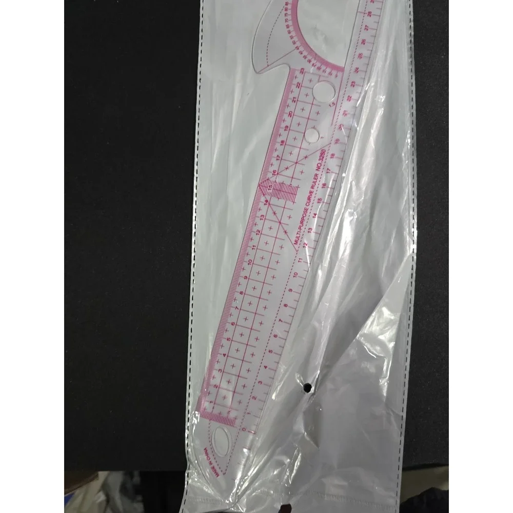 6-Piece Ruler Set - Flexible Templates for Sewing & Drafting